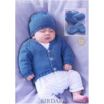 (SL8 1365 Cardi, Hat, Boots and Mitts)